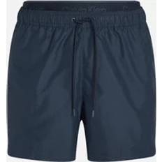 Calvin Klein Swimwear on sale Calvin Klein Double Waistband Swim Shorts - Dark Sapphire