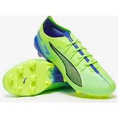 Dam - Gröna Fotbollsskor Puma Ultra 5 Ultimate FG Lights Out - Grön/White/Blå