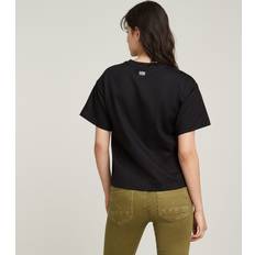 G-Star XXL Bluser G-Star Side Buttons Relaxed Top - Black