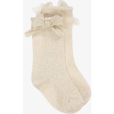 Gold Underwear Mayoral Girls Sparkly Gold Cotton Socks - 12 month