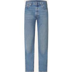 Levi's Men's 501 Levi Original Fit Med Indigo Worn - Blue