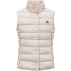 Pink Vests Moncler Liane Down Padded Gilet - Beige