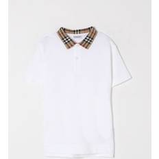 Polo Polo Shirts Burberry Polo Shirt Kids - White