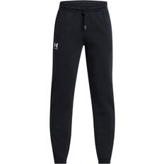 XL Tracksuits Børnetøj Under Armour Icon Fleece Taping Boys' Joggers - Black/White