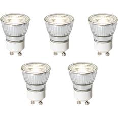 Luedd Set Med 5 GU10 Dimbara LED-Lampor 3,5 cm 4W 275 lm 4000K