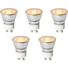 Luedd Set Med 5 Dimbara GU10 LED-Lampor 3,5 Cm 4W 228 Lm 2200K