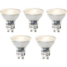 Luedd Set Med 5 Dimbara GU10 LED-Lampor 7W 600 Lm 3000K