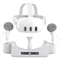 Realtà Virtuali Base Di Supporto Di Ricarica Per Dock Di Ricarica Per Visore VR Compatibile Con Quest 3 Bianco