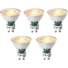 Luedd Sett Med 5 GU10 3-Trinns Dimbare LED-Pærer 6W 460 Lm 2000 6000K