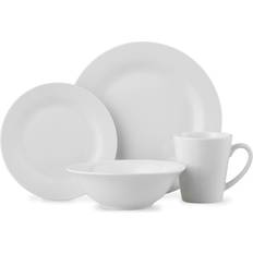 Lewis's 16 Piece Arctic White Dinner Set 16pcs