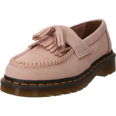 Pink - Unisex Lave sko Dr. Martens Adrian Ys Milled Nubuck Wp - Powder Pink