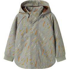Name It Fleeceforet Jakker Name It Softshelljakke Med Fleece - Shadow/Field