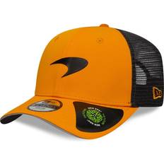 Barnkläder New Era Motor Orange Trucker Keps - Papaya Orange/Grey