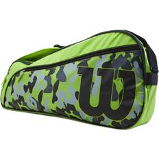 Wilson Tennisväskor & Fodral Wilson Junior Racketbag Wild Lime Grey Black ONESIZE