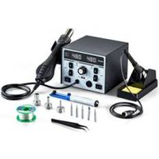 VEVOR Lödningsverktyg VEVOR 2-in-1 Hot Air Rework and Soldering Station 820W