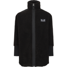 L Fleece Jackets Didriksons Kid's Ampere Full-Zip Long Fleece Jacket - Black