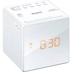 Sony Clock Radio ICF-C1 FM AM FM Wide Corresponding Sleep Timer White