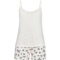 Beige Pyjamasser Vivance Shorty Dreams - Sort/Hvid