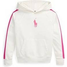 Ralph Lauren Hoodies Børnetøj Ralph Lauren Hættetrøje - Hvid/Pink