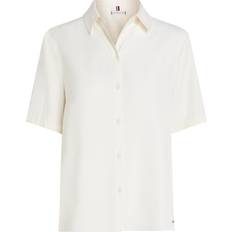 Tommy Hilfiger Hvid Bluser Tommy Hilfiger Bluse - Elfenben