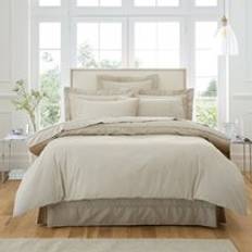 Dorma Luxurious & Silky 500 Thread Count Cotton Sateen Duvet Cover - Mushroom Bed Linen