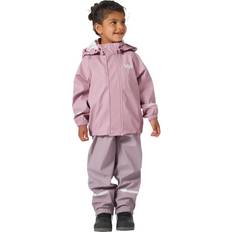 Helly Hansen Regnställ Barnkläder Helly Hansen K Bergen 2.0 Pu Rainset Kläder - Purple Clay