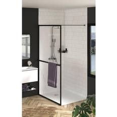 Allibert Duschvägg Milton 100 cm Svart