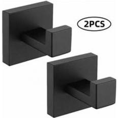 Black Towel Hooks Cyslmuk 2 Piece Wall Hook Towel Hook Black 304 Stainless Steel
