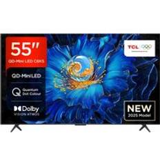 Google TV TVs TCL 55C6KS-UK 55 Inch 4K Ultra HD QD-Mini LED Smart TV