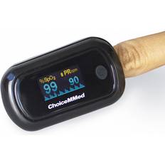 Mobiclinic Finger Pulsoximeter SPO2 Pletysmografiska Vågen Oled-Display Svart
