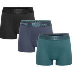 Bamboo Boxers 3-Pack - Black/Blue/Green