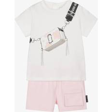 Multicoloured Other Sets Children's Clothing Marc Jacobs Kids Baby Cotton Shorts Set - Pink
