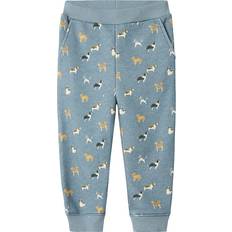 Orange Byxor Barnkläder Name It Spring Lake Barking Sweatpants - Spring Lake/Melange