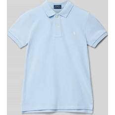 Børnetøj Ralph Lauren Iconic Mesh Polo Shirt - Blue