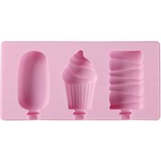 Pink Chokoladeforme Northio Eisform aus Silikon Rosa New Pralinenform