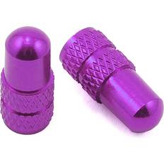 Deity Presta Valve Caps Purple Pair