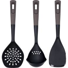 Bidasoa Mia Grey Plastic Utensils Set of 3 Kitchen Utensil