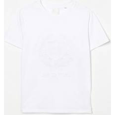 Givenchy Boys Crest Logo Cotton T-Shirt - Bianco