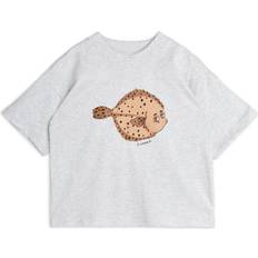 68/74 T-shirts Barnkläder Mini Rodini T-shirt - Gråmelerad