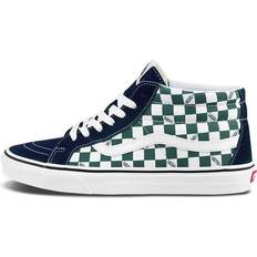 Vans Sk8-Mid Checkerboard - Greenwhite