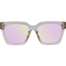 Le Specs Herr Solglasögon Le Specs Weekend Riot Sand with Peach Mirror Lens