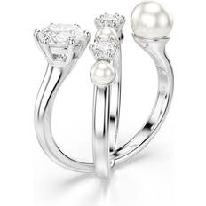 Kristall Ringar Swarovski Silver Damring - Storlek 15