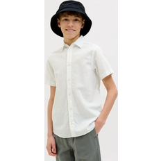 Skjortor Jack & Jones Jjbreeze Shirt SS JNR White