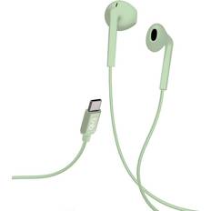 C-Sound In-Ear Hörlurar USB-C Grön