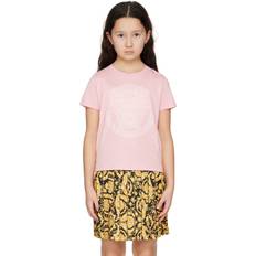 Versace Medusa Print T-Shirt - Pink Cotton