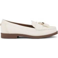 Herr - Läderimitation Loafers Carvela 'Manor' Flats Cream 5