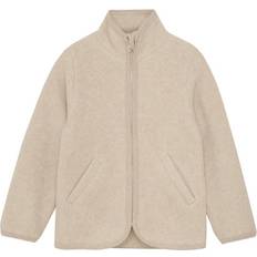 Huttelihut Kid's Jacket Cotton Fleece - Sand
