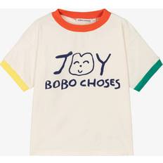 Organic Smiling T-shirt - Offwhite