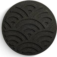 Waves Rund 21cm Svart