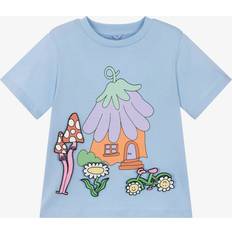 Stella McCartney Kids Cotton Jersey T-shirt - Blue